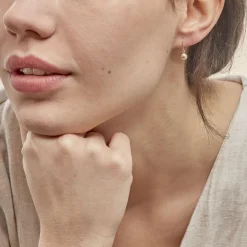 Boucles D'oreilles Pendantes Fidelia Boules Or Jaune-Histoire d'Or Best