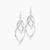 Boucles D'oreilles Pendantes Lisi Argent Blanc-Histoire d'Or New