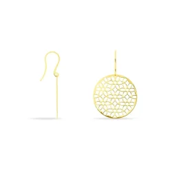 Histoire d'Or Boucles D'oreilles Pendantes Caterina Or Jaune