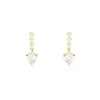Histoire d'Or Boucles D'oreilles Pendantes Luminita Or Jaune Oxyde De Zirconium