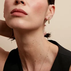 Boucles D'oreilles Pendantes Organica Or Jaune-Histoire d'Or Outlet