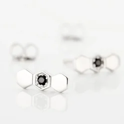 Boucles D'oreilles Pendantes Ondina Argent Blanc Oxyde De Zirconium-Histoire d'Or Outlet