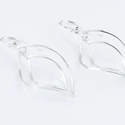 Histoire d'Or Boucles D'oreilles Pendantes Charlyn Argent Blanc