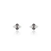 Boucles D'oreilles Pendantes Enid Or Blanc Diamant-Histoire d'Or New