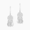 Boucles D'oreilles Pendantes Ida Argent Blanc-Histoire d'Or Outlet