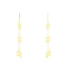 Histoire d'Or Boucles D'oreilles Pendantes Edinna Or Jaune