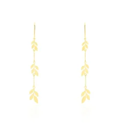 Histoire d'Or Boucles D'oreilles Pendantes Edinna Or Jaune