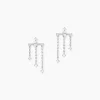 Histoire d'Or Boucles D'oreilles Pendantes Marsala Argent Blanc Oxyde De Zirconium