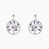 Histoire d'Or Boucles D'oreilles Pendantes Venka Argent Blanc Oxyde De Zirconium