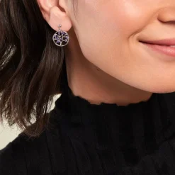 Histoire d'Or Boucles D'oreilles Pendantes Venka Argent Blanc Oxyde De Zirconium