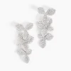 Boucles D'oreilles Pendantes Radiant Bloom Argent Blanc Oxyde-Histoire d'Or Best