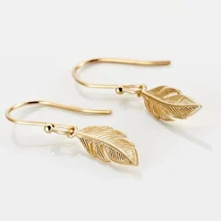 Histoire d'Or Boucles D'oreilles Pendantes Hanae Plaqué Or Jaune