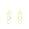Histoire d'Or Boucles D'oreilles Pendantes Or Jaune Isabela