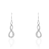 Boucles D'oreilles Pendantes Ayhan Argent Blanc Oxyde De Zirconium-Histoire d'Or Sale