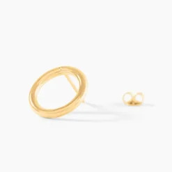 Boucles D'oreilles Pendantes Gracieuse Or Jaune-Histoire d'Or Sale