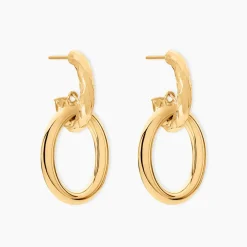 Histoire d'Or Boucles D'Oreilles Pendantes Caileigh Or Jaune