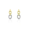 Histoire d'Or Boucles D'oreilles Pendantes Margane Or Jaune Diamant
