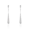 Histoire d'Or Boucles D'oreilles Pendantes Chandell Argent Blanc Oxyde De Zirconium