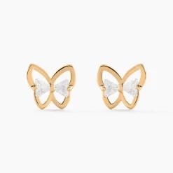 Histoire d'Or Boucles D'oreilles Pendantes Jelissa Plaqué Or Oxyde De Zirconium