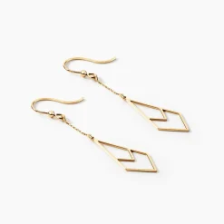 Boucles D'oreilles Pendantes Swanny Or Jaune-Histoire d'Or Online