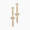 Histoire d'Or Boucles D'oreilles Pendantes Chain Or Jaune