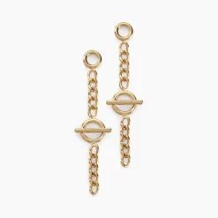 Histoire d'Or Boucles D'oreilles Pendantes Chain Or Jaune