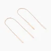 Histoire d'Or Boucles D'oreilles Pendantes Pink Or Rose