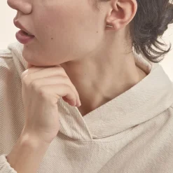 Histoire d'Or Boucles D'oreilles Pendantes Dahina Or Jaune Oxyde De Zirconium