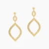 Boucles D'Oreilles Pendantes Genghis Or Jaune-Histoire d'Or Clearance