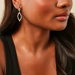 Boucles D'Oreilles Pendantes Genghis Or Jaune-Histoire d'Or Clearance