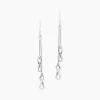 Boucles D'oreilles Pendantes Noelle Argent Blanc-Histoire d'Or Best