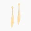 Histoire d'Or Boucles D'oreilles Pendantes Leeann Or Jaune