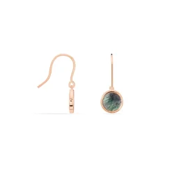 Boucles D'oreilles Pendantes Joana Or Rose Nacre-Histoire d'Or Discount