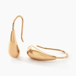 Boucles D'oreilles Pendantes Quiterie Plaqué Or Doré-Histoire d'Or Hot