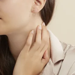 Boucles D'oreilles Pendantes Anne-maudae Pendantes Coeurs Or Jaune-Histoire d'Or Clearance