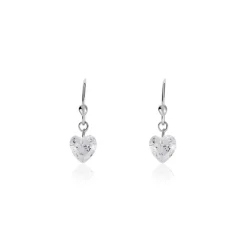 Histoire d'Or Boucles D'oreilles Pendantes Argent Blanc Sopher Oxydes De Zirconium