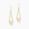 Histoire d'Or Boucles D'oreilles Pendantes Daina Or Jaune Oxyde De Zirconium