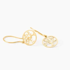 Boucles D'Oreilles Pendantes Gorden Or Jaune-Histoire d'Or Clearance