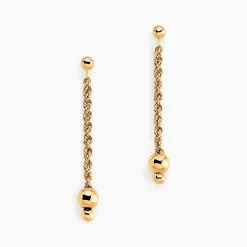 Histoire d'Or Boucles D'oreilles Pendantes Dayton Or Jaune
