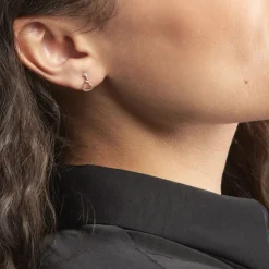 Histoire d'Or Boucles D'oreilles Pendantes Daria C艙ur Or Jaune