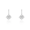 Histoire d'Or Boucles D'oreilles Pendantes Rosée Or Blanc Diamant