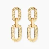 Histoire d'Or Boucles D'Oreilles Pendantes Cesaria Or Jaune
