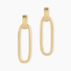 Histoire d'Or Boucles D'oreilles Pendantes Plaqué Or Lavrenti