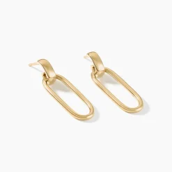 Histoire d'Or Boucles D'oreilles Pendantes Plaqué Or Lavrenti