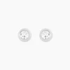 Histoire d'Or Boucles D'oreilles Pendantes Abha Argent Blanc Oxyde De Zirconium