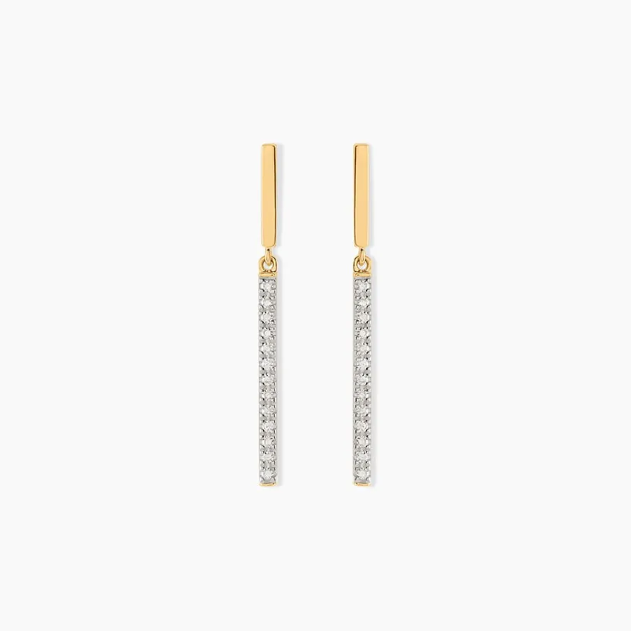 Histoire d'Or Boucles D'oreilles Pendantes Alayna