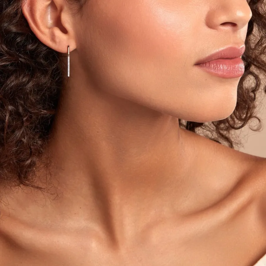 Histoire d'Or Boucles D'oreilles Pendantes Alayna