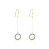 Histoire d'Or Boucles D'oreilles Pendantes Audria Or Jaune