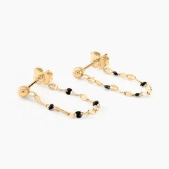 Histoire d'Or Boucles D'oreilles Pendantes Asteria Or Jaune