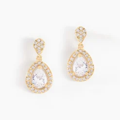 Boucles D'oreilles Pendantes Brigita-Histoire d'Or Online